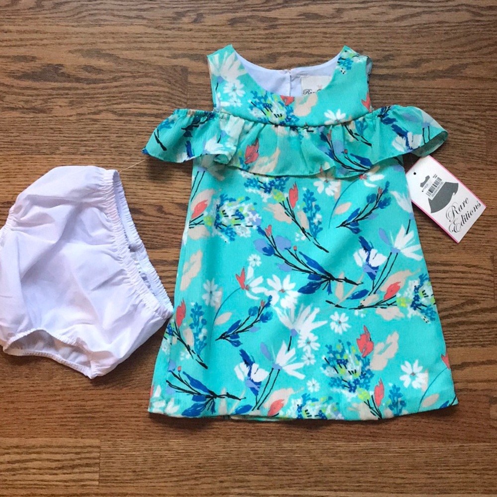 NWT Rare Editions Cold Shoulder Dress